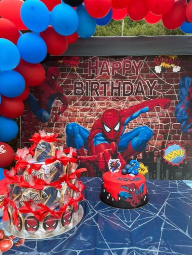 Biscuits personnalisés Spiderman