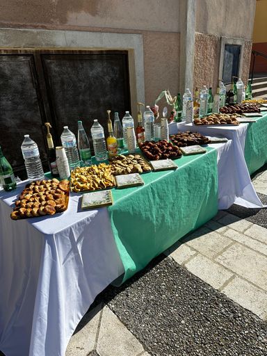 Buffet de sortie d'Eglise